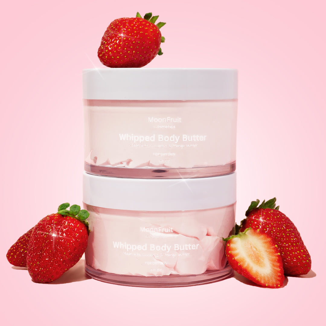 Strawberry & Cream Whipped Body Butter
