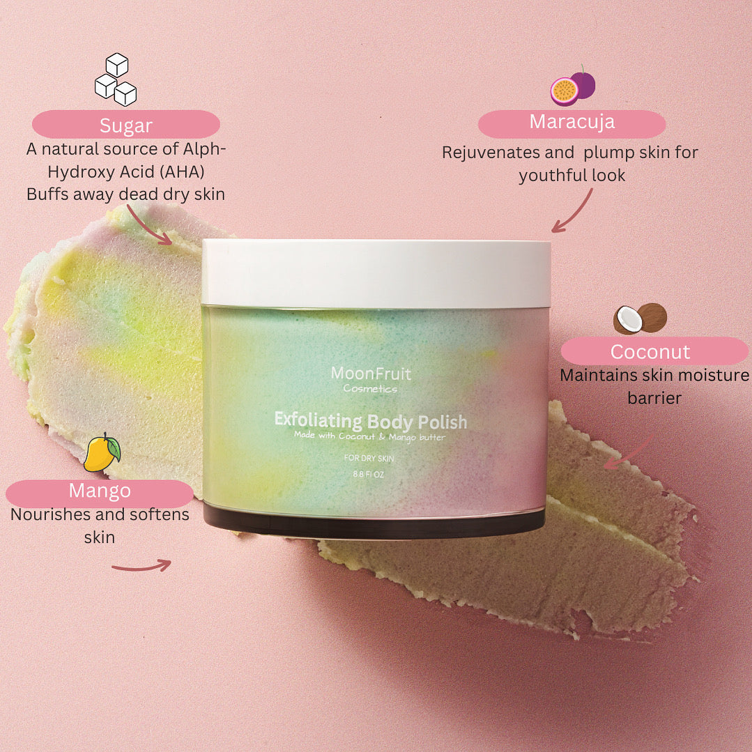 Unicorn Cloud Exfoliating Body Polish