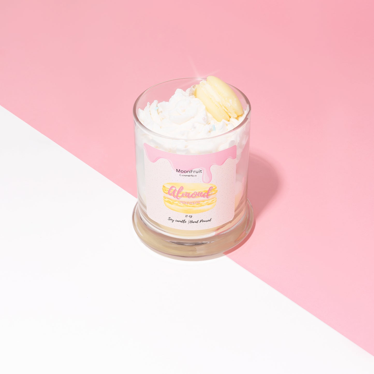 Almond Macaron Candle