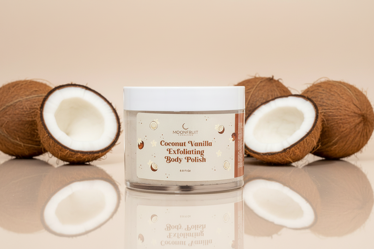 Coconut Vanilla Exfoliating Body Scrub